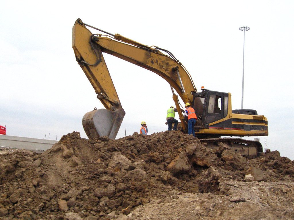 Illustrative photograph of cat Excavator